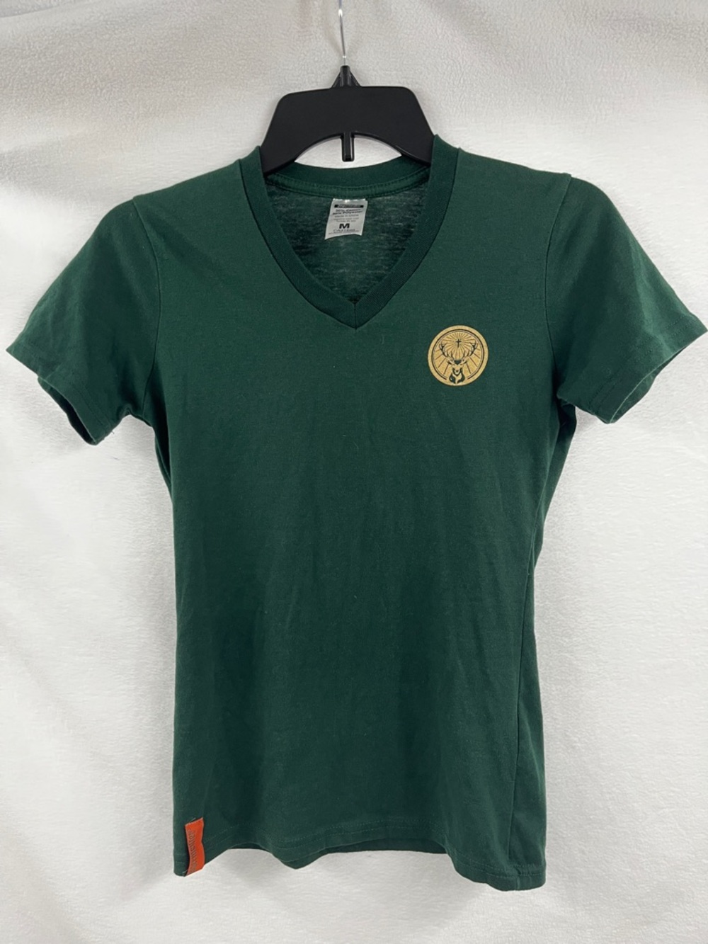 Jagermeister Dark Green Women’s V-Neck Shirt